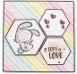 Preview: Little Mochi - Love Clear Stamps Impronte D'Autore 1