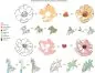 Mobile Preview: Build-A-Flower: Anemone Coronaria Bundle Clear Stamps + Dies Altenew 1