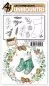 Preview: art impressions watercolor rubber stamps Christmas Wreath