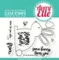 Preview: Bunny Tag avery elle clear stamps