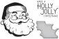 Preview: Spellbinders Holly Jolly Santa Press Plate & Die Set 1
