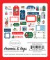 Preview: Merry Christmas Frames & Tags Die Cut Embellishment Carta Bella 2