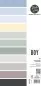 Preview: Hello Sweet Boy 6x12 Color Palette Paper Pack Modascrap