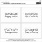 Preview: CelebrationScriptySentiments LF1898 ClearSTamps Lawn Fawn 1