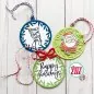Preview: Wreath Tag Sentiments avery elle clear stamps 2