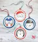 Mobile Preview: D2027 Holiday Circle Tags Clear Stamps Avery Elle 1