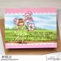 Preview: Stampingbella Tiny Townie Cherry Blossom Rubber Stamps 1
