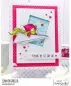 Preview: Stampingbella Bundle Girl In A Plane Rubber Stamps 2