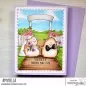 Preview: Stampingbella The Guineas Get Married Rubber Stamps 1