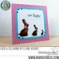 Preview: Stampingbella Chocolate Bunnies Rubber Stamps 1