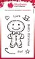 Preview: Gingerbread Man Clear Stamps Woodware Craft Collection