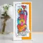 Preview: Rainbow House Clear Stamps Woodware Craft Collection 1