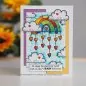 Preview: Rainbow World Clear Stamps Woodware Craft Collection 1