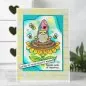 Preview: Sunflower Gnome Clear Stamps Woodware Craft Collection 1