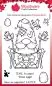 Mobile Preview: Egg Painting Gnome Clear Stamps Woodware Craft Collection