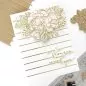 Preview: Spellbinders Glimmering Peony Hot Foil Plate 3