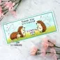 Preview: GSD739 Hedgehog with Gifts clearstamps Gerda Steiner Designs