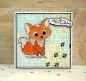 Mobile Preview: Fuzzy Friends - Freddie Fox Clear Stamps Woodware Craft Collection 1