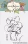 Mobile Preview: Sleeping Mouse Mini Clear Stamps Colorado Craft Company by Kris Lauren