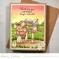 Mobile Preview: Sleeping Mouse Mini Clear Stamps Colorado Craft Company by Kris Lauren 2