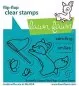 Preview: Butterfly Kisses Flip-Flop Clear Stamps Lawn Fawn