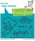 Preview: Mermaid for You Flip-Flop Clear Stamps Lawn Fawn