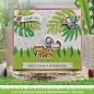 Preview: Slimline Tropical Leaves Border Lawn Cuts Die Lawn Fawn 2