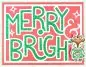 Mobile Preview: Giant Outlined Merry & Bright Dies Lawn Fawn 1