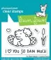 Mobile Preview: So Dam Much Clear Stamps Lawn Fawn