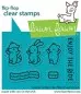 Preview: Coaster Critters Flip-Flop Clear Stamps Lawn Fawn