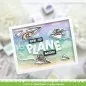 Preview: Just Plane Awesome Sentiment Trails Clear Stamps Lawn Fawn 1