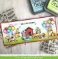 Preview: Yappy Birthday Add-On Clear Stamps Lawn Fawn 1