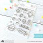 Preview: Little Agenda Spaceship Mama Elephant Stamp & Die Bundle
