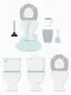 Mobile Preview: Bathroom Essentials Dies My Favorite Things Project 1