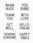 Mobile Preview: Sunny Rays Sentiments Clear Stamps My Favorite Things