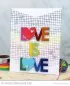 Mobile Preview: Rainbow Grid Paper Pad 6x6 Inch My Favorite Things 3