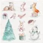 Preview: Crafters Companion Watercolour Christmas 6"x6" inch paper pad 2