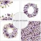 Preview: Simple and Basic Purple Floral Mood 6x6 inch Paper Pack 2