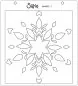 Preview: Snowflake Layered Stencils Sizzix 1