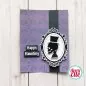 Preview: Avery Elle Gothic 6x6 inch stencil 1