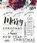 Mobile Preview: Holiday Quick Cards Large Clear Stamps Colorado Craft Company by Savvy Sentiments