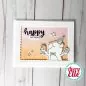 Preview: Banner Celebrations avery elle clear stamps 2