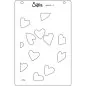 Preview: Making Hearts Layered Stencils Sizzix 2