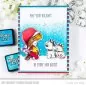 Preview: Furry and Bright Clear Stamps My Favorite Things Project 1