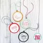 Preview: Merry Circle Tags avery elle clear stamps