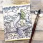 Preview: Mermaid & Whale Clear Stamps Colorado Craft Company by Anita Jeram 2