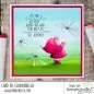 Preview: Stampingbella Bundle Girl with Dragonflies Rubber Stamps 1