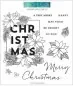 Preview: christmas floral clear stamps concord and ninth 1