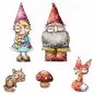 Preview: Stampingbella Oddball Gnome Parents Rubber Stamps