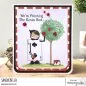 Preview: Stampingbella Oddball Painting the Roses Red Rubber Stamps 2